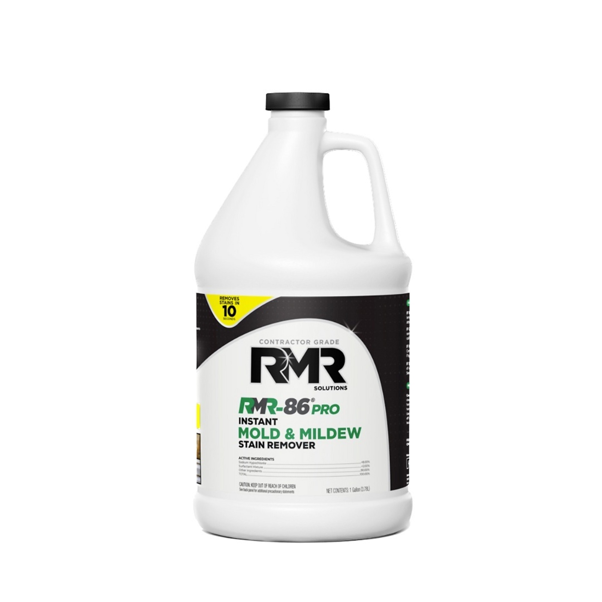 RMR-86 Pro Instant Mold Stain Remover — 1 Gal., Professional Grade, Scrub-Free Formula, Model# RMR86GPRO